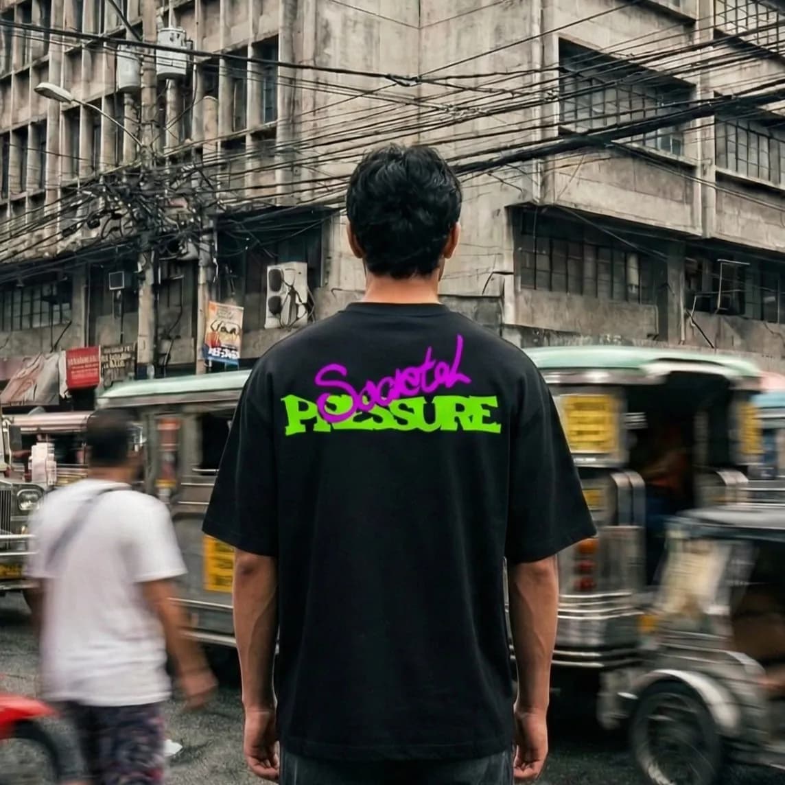 Societal Pressure Boxy Tee - Pre-order