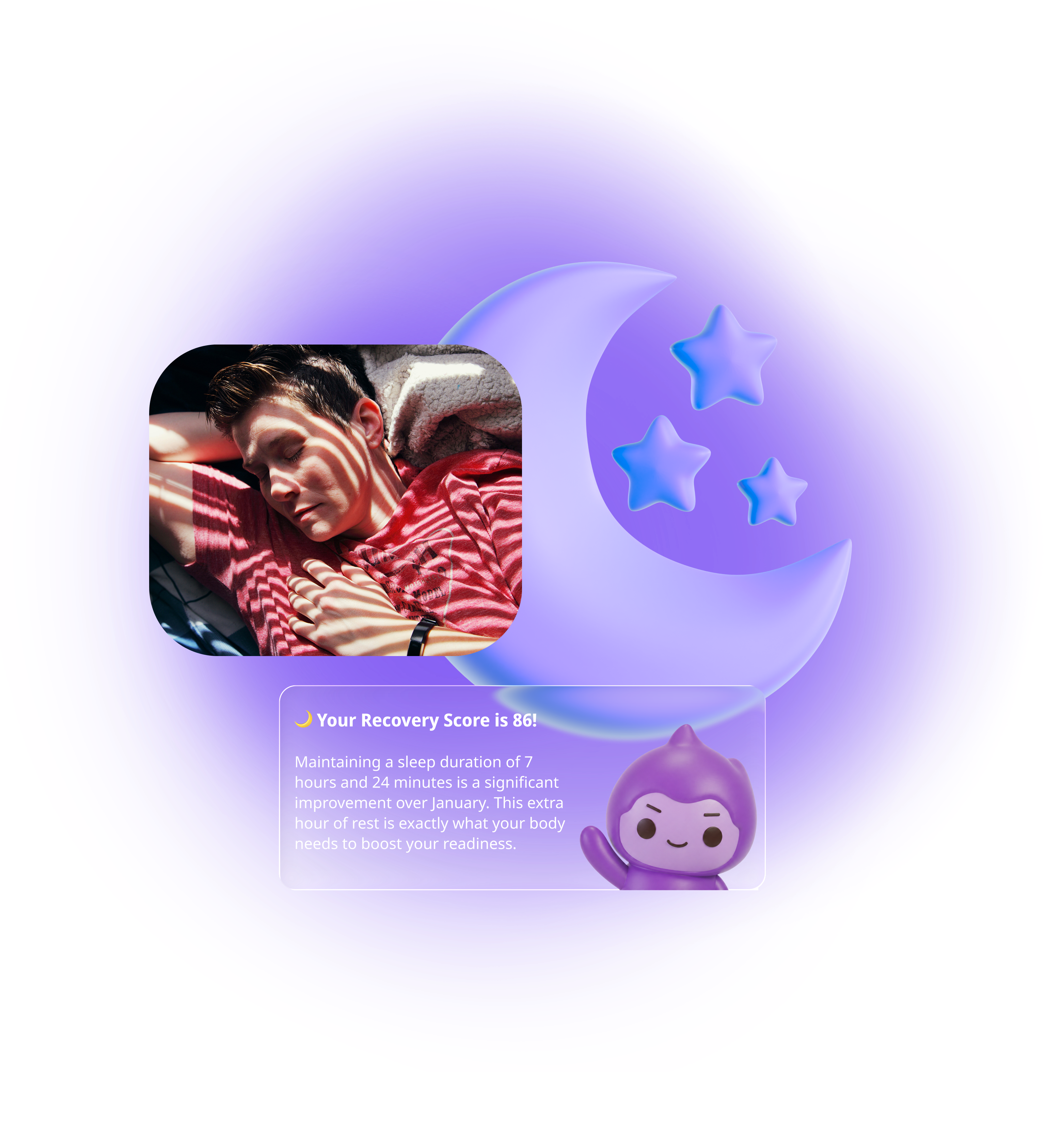 Smart sleep analysis that matches your lifestyle pace.